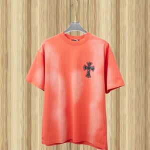 Chrome Hearts Crew Neck Short Sleeve T-Shirt  Size: L